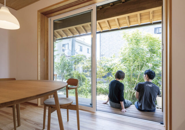 こだわりの「ヌック」がある和モダンな家