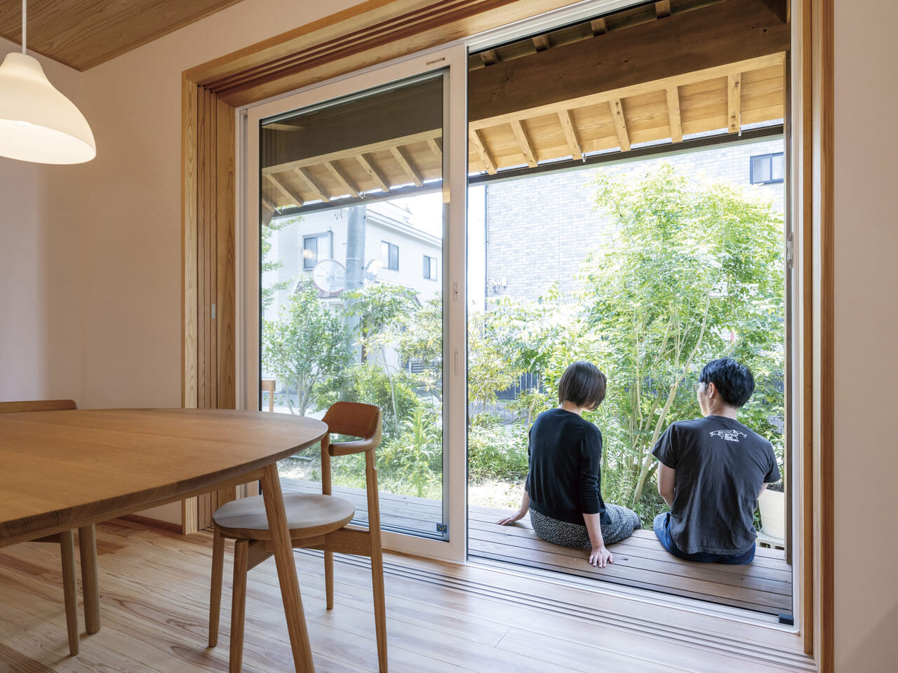 こだわりの「ヌック」がある和モダンな家
