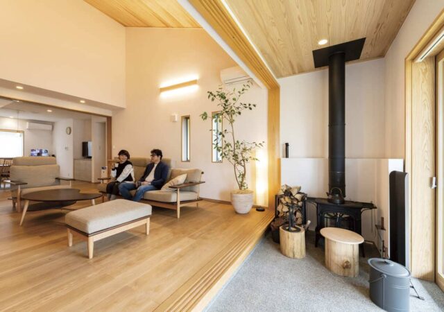 世界観に引き込まれる上質な和モダン住宅