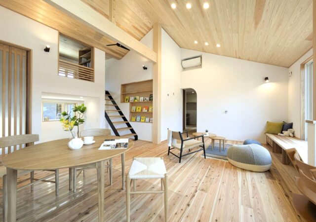 家族と自然に繋がる平屋